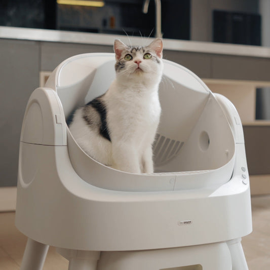 Smart Self-Cleaning Cat Box